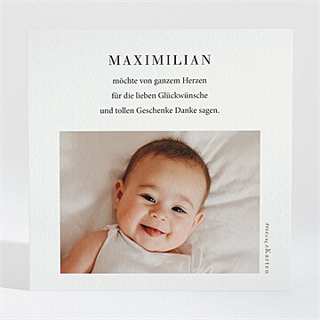 Dankeskarte Geburt ref. N3001634