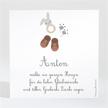 Dankeskarte Geburt Ref. N3001660