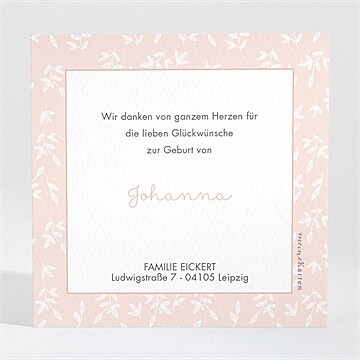 Dankeskarte Geburt ref. N3001637