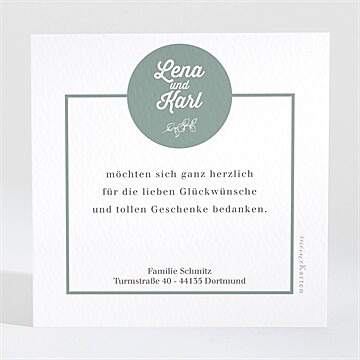 Dankeskarte Geburt Ref. N3001642