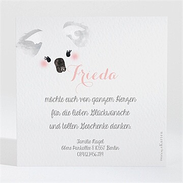 Dankeskarte Geburt ref. N300230