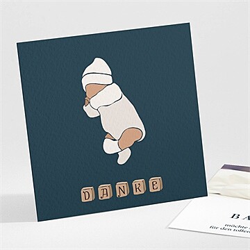 Dankeskarte Geburt Ref. N301273