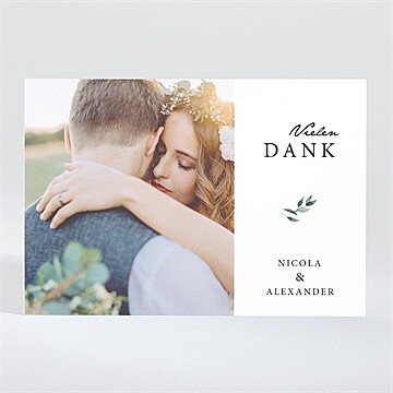 Dankeskarte Hochzeit Ref. N11032