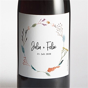 Flaschenetikett Hochzeit ref. N3001632