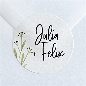 Aufkleber Hochzeit Ref. N36098