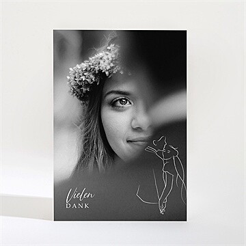 Dankeskarte Hochzeit Ref. N21027