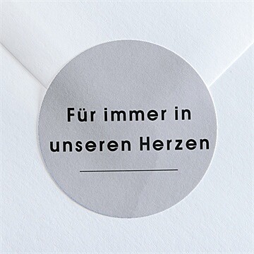 Aufkleber Trauer ref. N360213