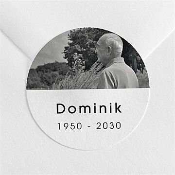 Aufkleber Trauer ref. N360309