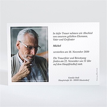 Trauerkarte Ref. N11046