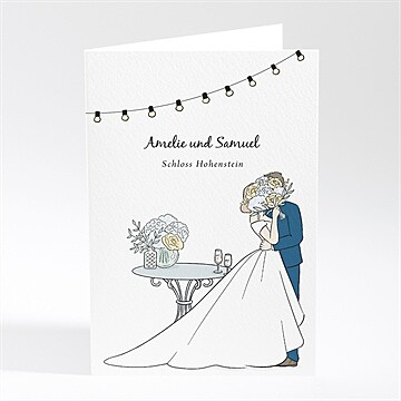 Menükarte Hochzeit Ref. N401837