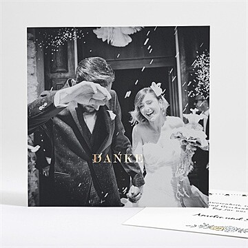 Dankeskarte Hochzeit Ref. N351188