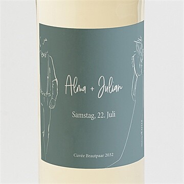 Flaschenetikett Hochzeit Ref. N3001697