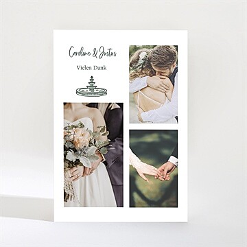 Dankeskarte Hochzeit Ref. N21047