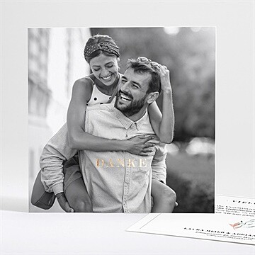 Dankeskarte Hochzeit Ref. N351151