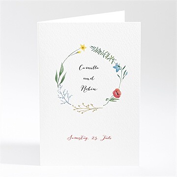 Menükarte Hochzeit Ref. N401838