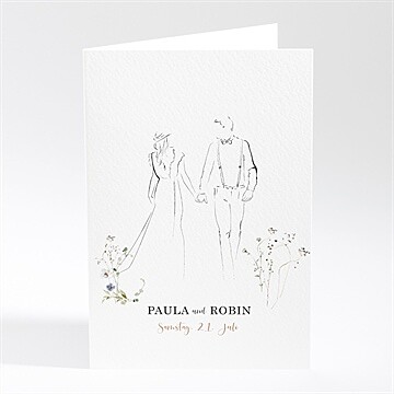 Menükarte Hochzeit Ref. N401839