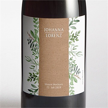 Flaschenetikett Hochzeit ref. N3001631