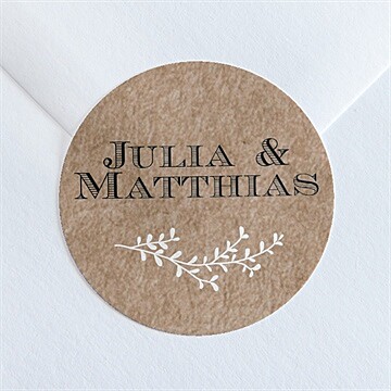 Aufkleber Hochzeit ref. N360147