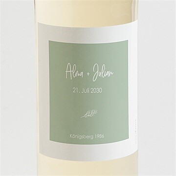 Flaschenetikett Hochzeit Ref. N3001674