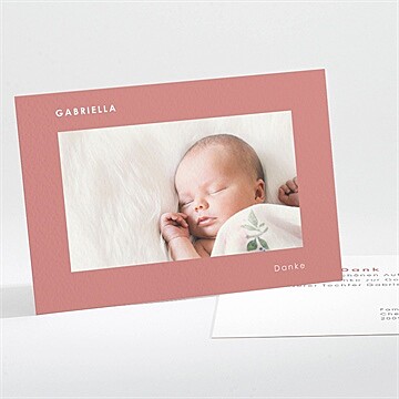 Dankeskarte Geburt Ref. N111253