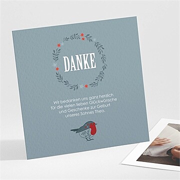 Dankeskarte Geburt ref. N301158