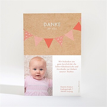 Dankeskarte Geburt ref. N21017