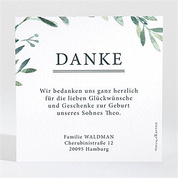 Dankeskarte Geburt Ref. N3001598