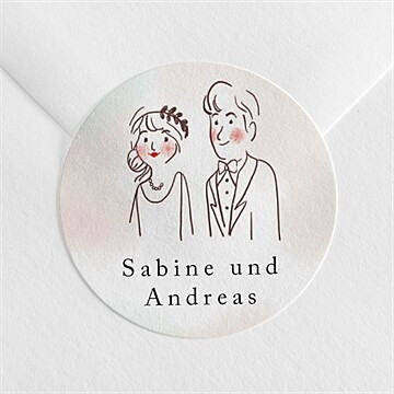 Aufkleber Hochzeit Ref. N360668