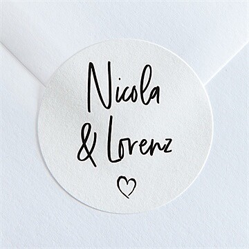 Aufkleber Hochzeit ref. N36094