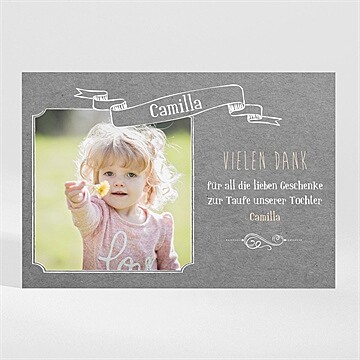 Dankeskarte Taufe Ref. N11074