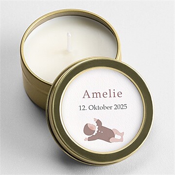 Kerze Geburt ref. N360902