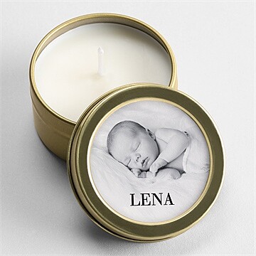 Kerze Geburt ref. N3601031