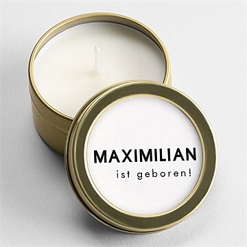 Kerze Geburt ref. N3601101