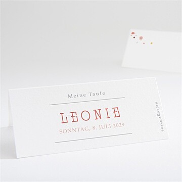 Tischkarte Taufe ref. N440738