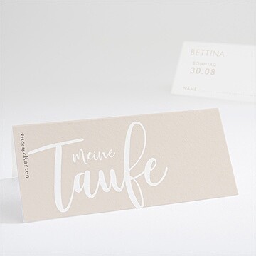 Tischkarte Taufe ref. N440740
