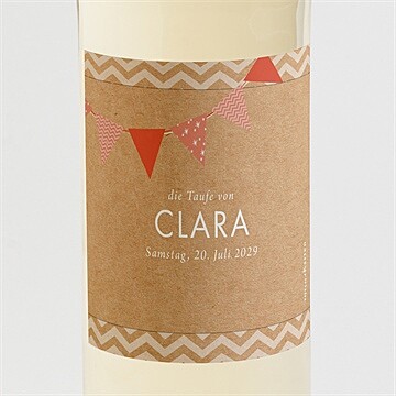 Flaschenetikett Taufe Ref. N3001569