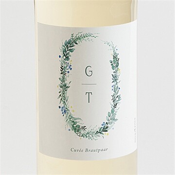 Flaschenetikett Hochzeit ref. N3001863