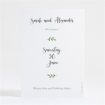 Save the Date Karte Ref. N25159