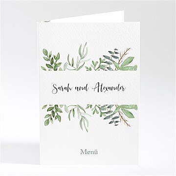 Menükarte Hochzeit Ref. N401715