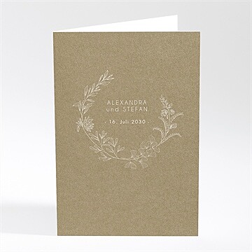 Menükarte Hochzeit Ref. N401878