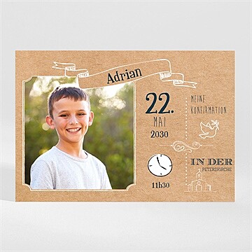 Einladung Konfirmation ref. N11083