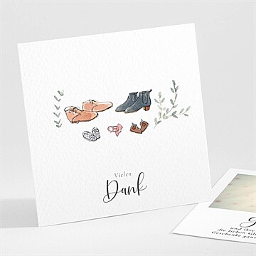 Dankeskarte Geburt ref. N301307