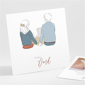 Dankeskarte Geburt ref. N301316