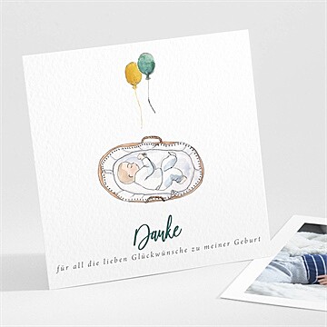 Dankeskarte Geburt ref. N301325