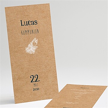 Menükarte Kommunion ref. N221210