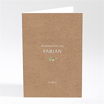 Menükarte Kommunion ref. N401862