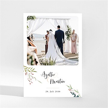 Dankeskarte Hochzeit Ref. N21084