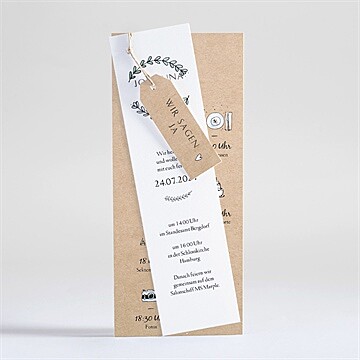 Hochzeitseinladung Ref. N93141