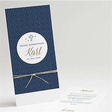 Menükarte Kommunion ref. N221205