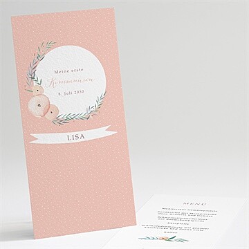 Menükarte Kommunion ref. N221216